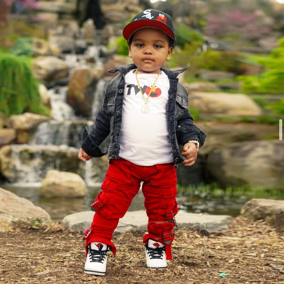 Kids Bayside Denim Trucker Jacket - Image 7