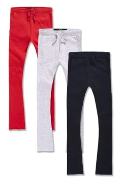 Kids Uptown Stacked Sweatpants 3 Pack #1