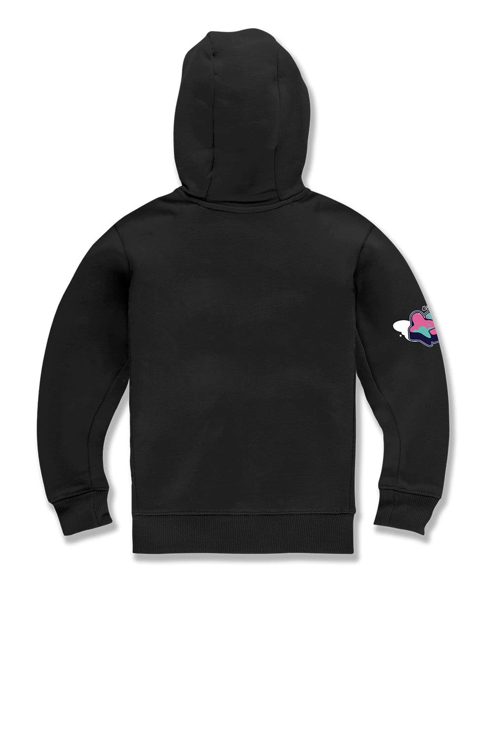 Kids OG Plush Pullover Hoodie (Black) - Image 2