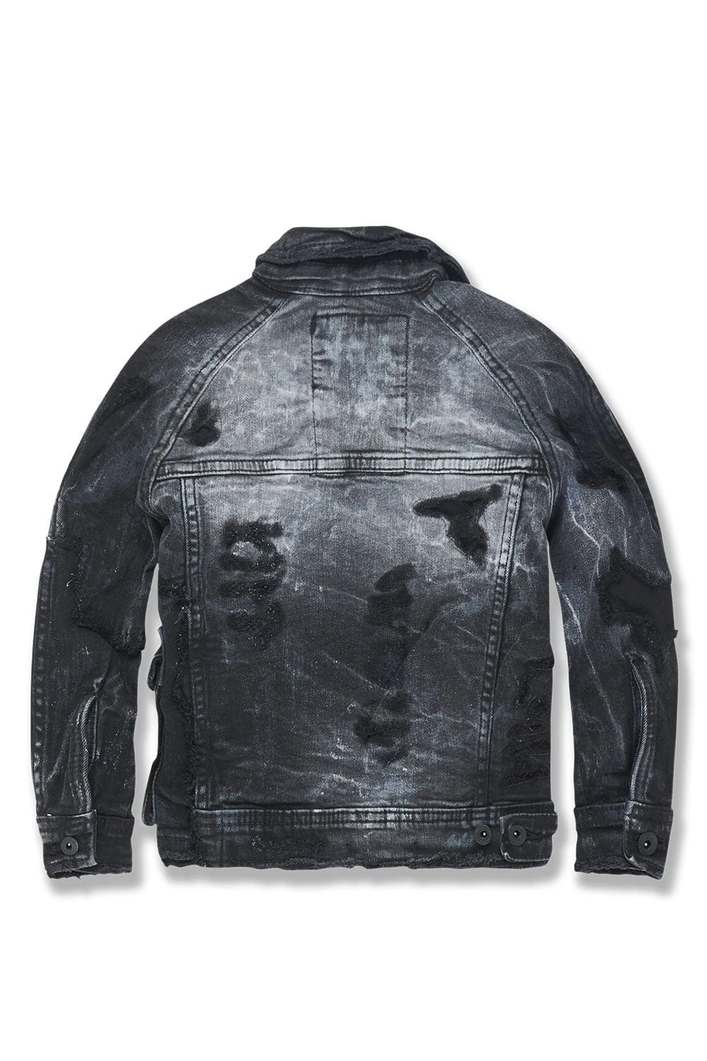 Kids Ambition Denim Trucker Jacket (Industrial Black) - Image 2
