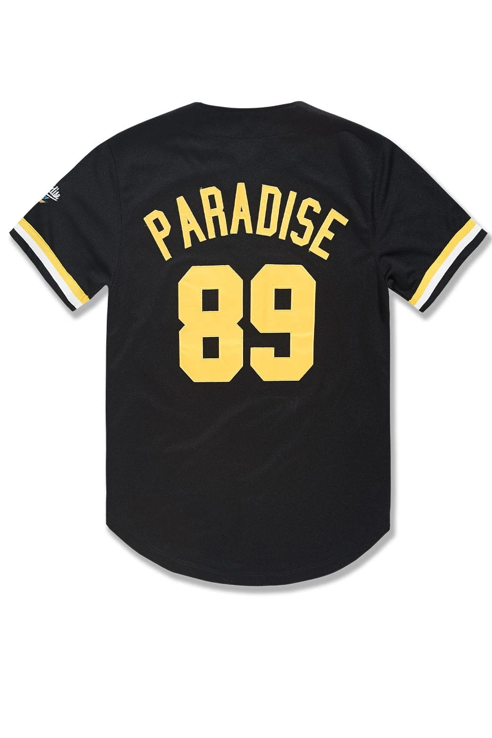 Steel City Baseball Jersey (Black) - Image 2