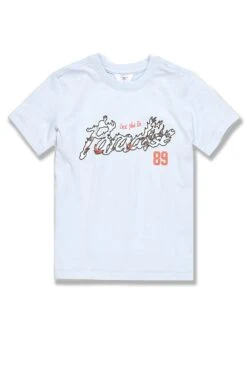 Kids Ibiza T-Shirt (Red Floral)