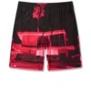 Big Men's Retro Wanderlust Party Shorts