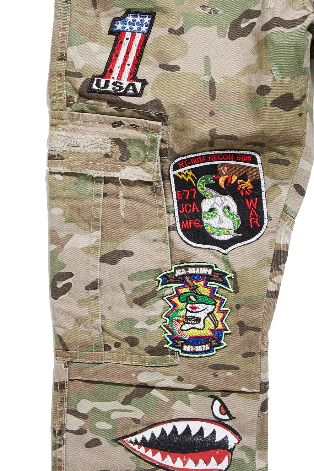 Xavier - War Angel Cargo Pants (Vintage Warhawk Diary) - Image 14