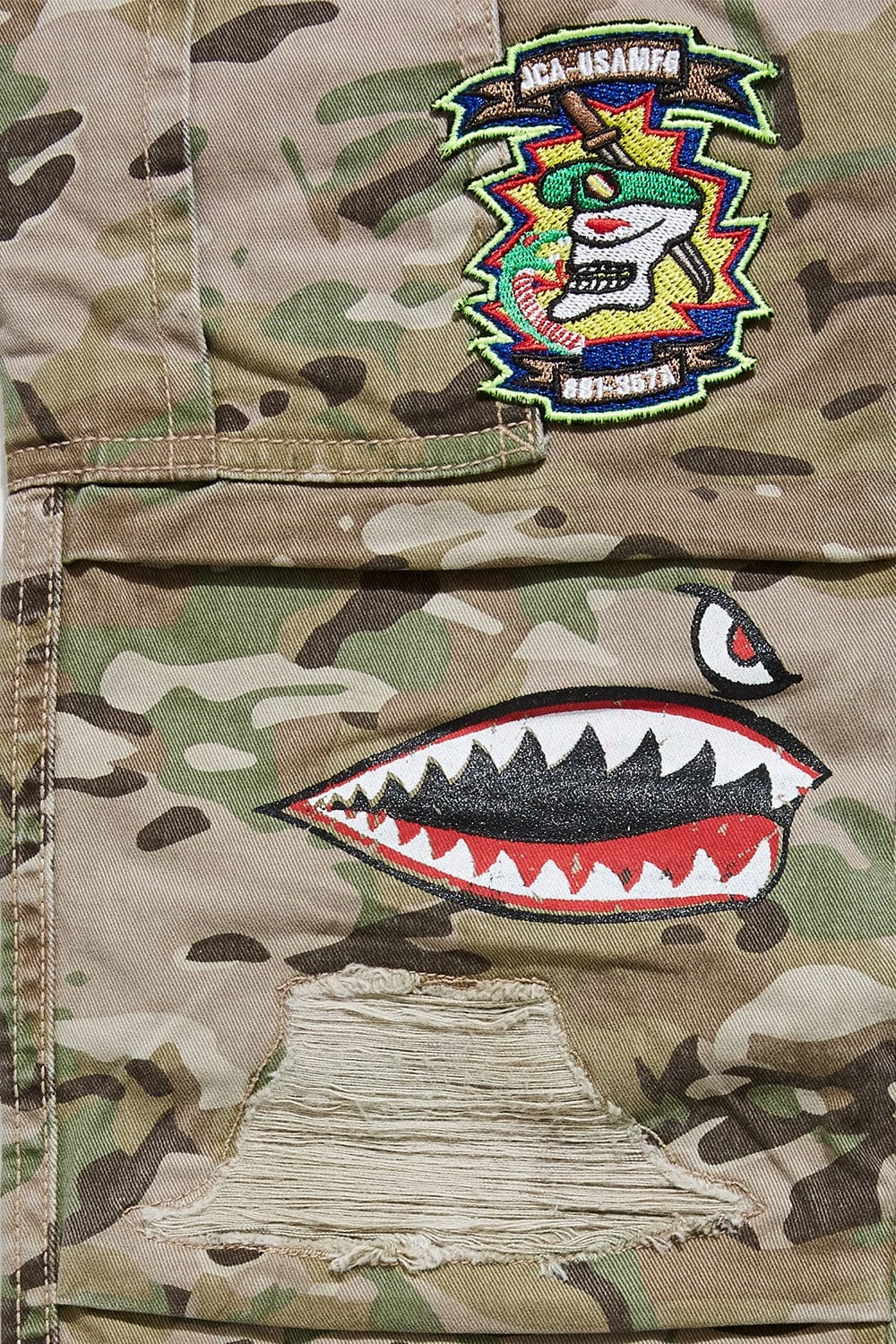 Xavier - War Angel Cargo Pants (Vintage Warhawk Diary) - Image 12