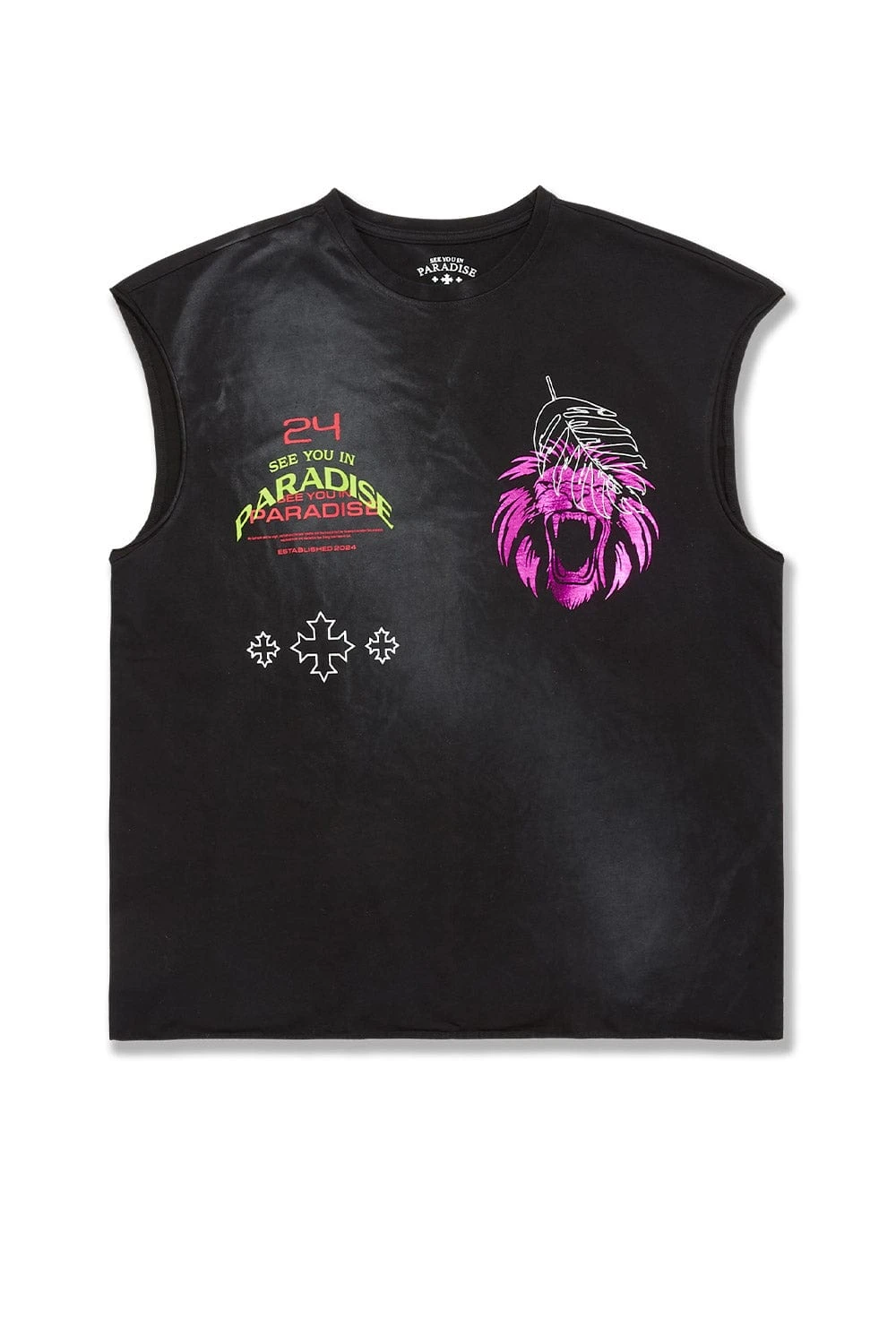 Lions Den Cut Off T-Shirt - Image 17