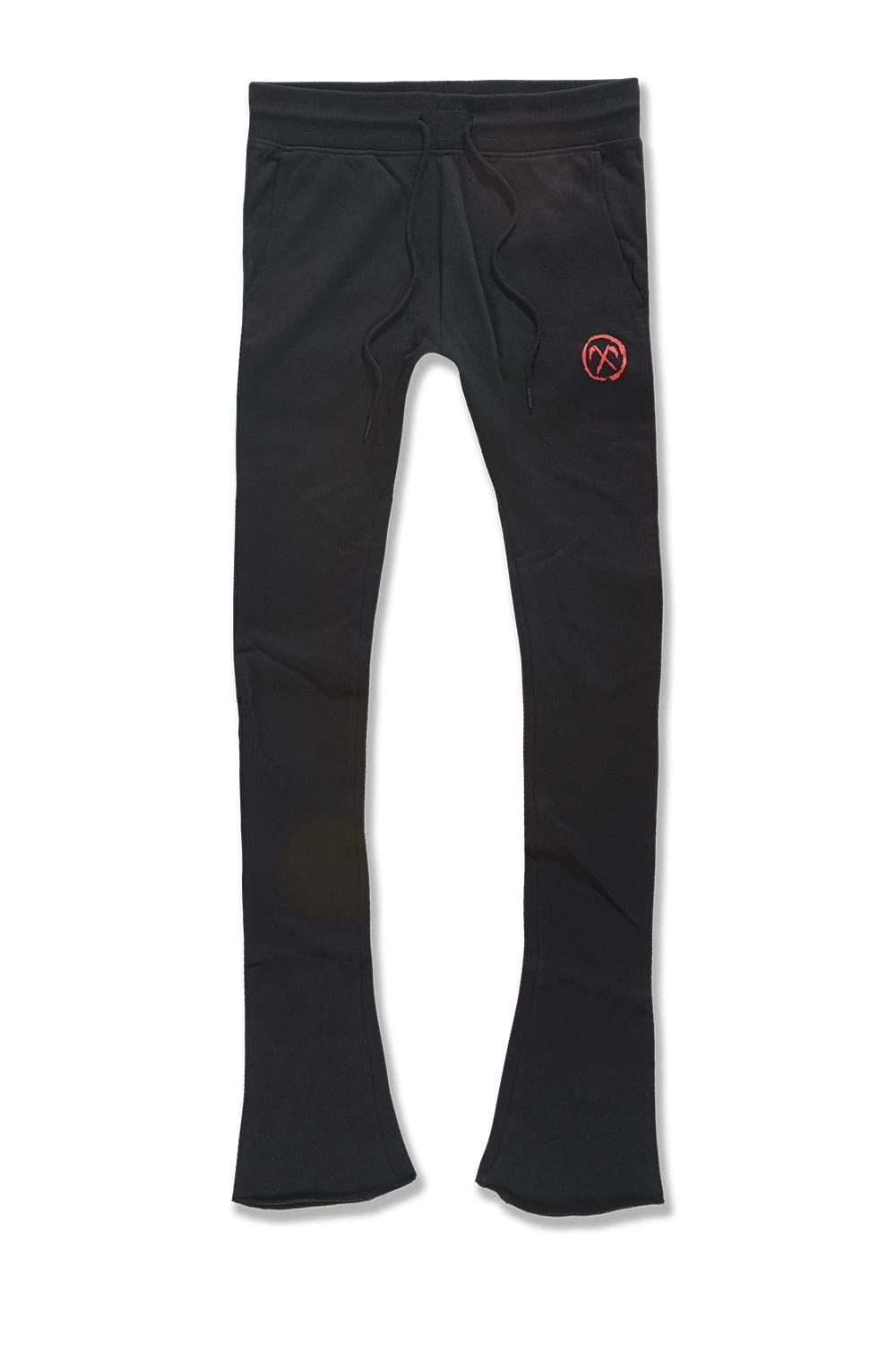 Afterlife Stacked Sweatpants (Noir) - Image 2