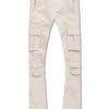 Kids Stacked Ventura Cargo Pants (Khaki)
