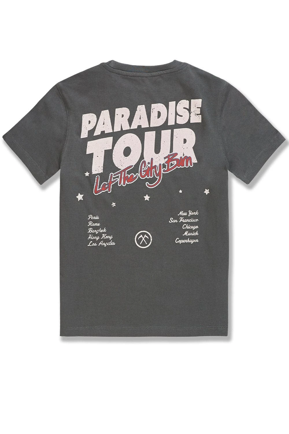 Kids Paradise Tour T-Shirt (Charcoal) - Image 2