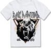 Kids Blak Panther T-Shirt (White)