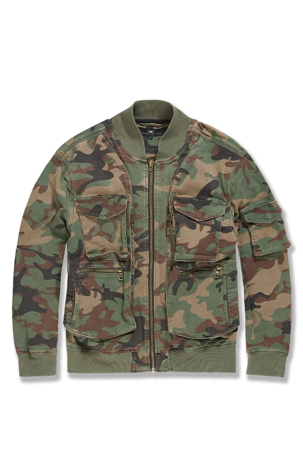Camo Mercenary Bomber Jacket (Vintage Camo) - Image 2