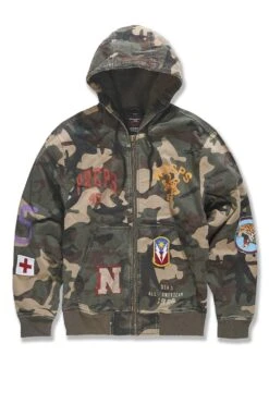 Wooster Hooded Work Jacket (Woodland)