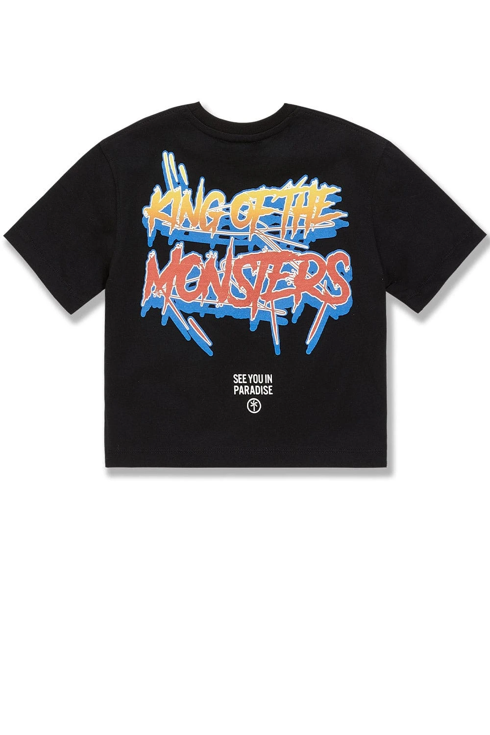 Kids Sea Monster Boxy T-Shirt - Image 2