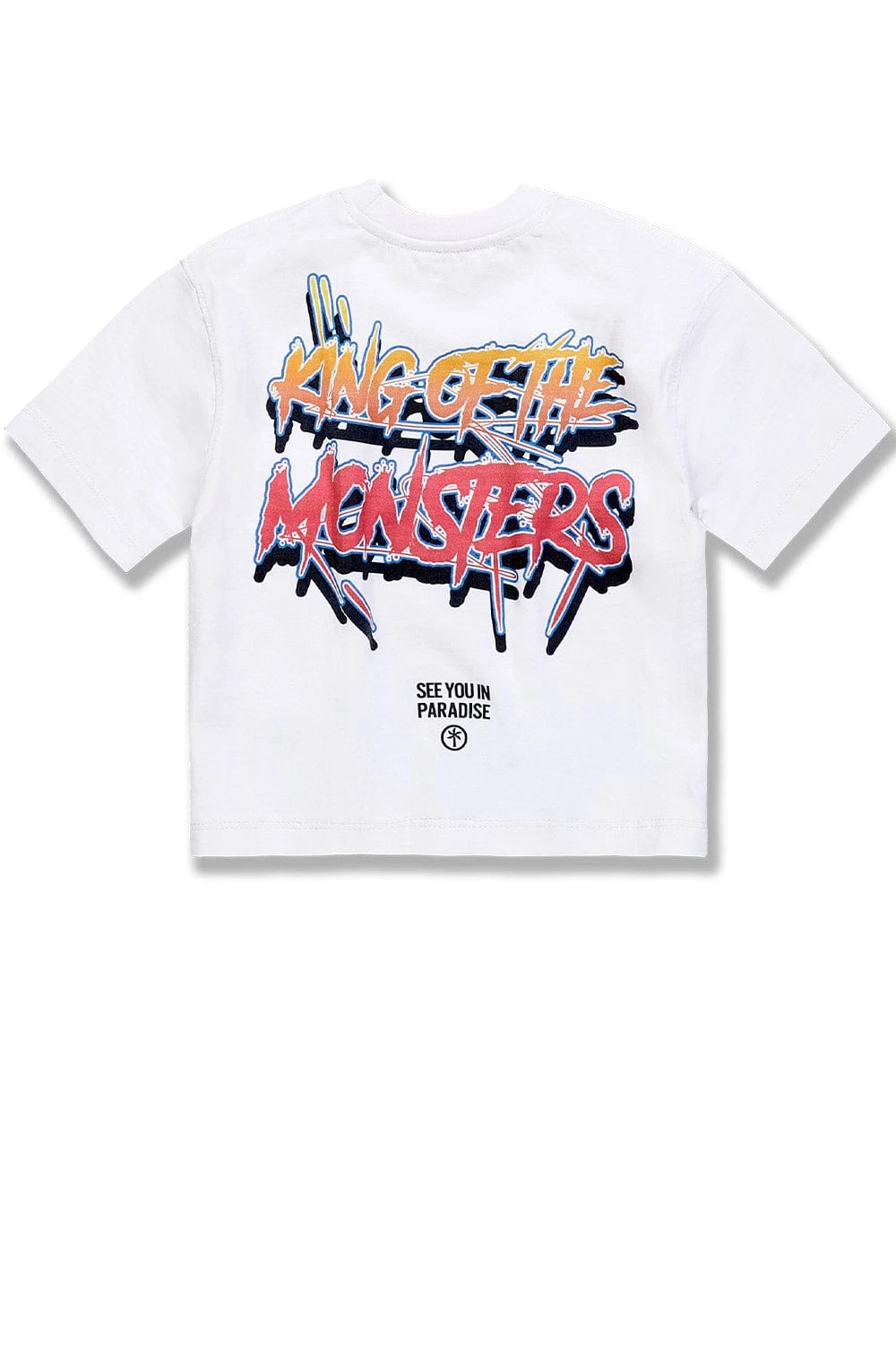 Kids Sea Monster Boxy T-Shirt - Image 4