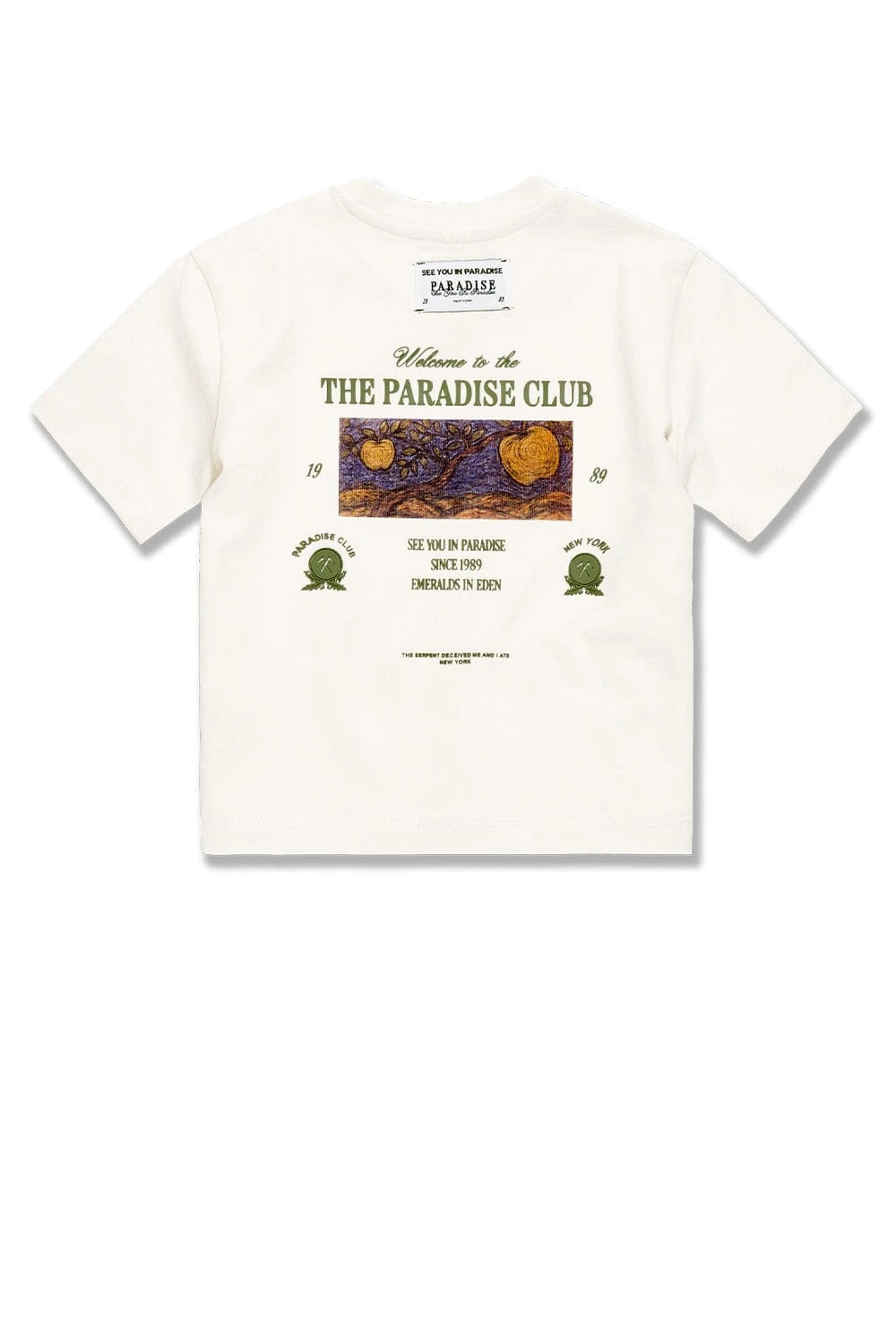 Kids Emeralds In Eden Boxy T-Shirt - Image 4