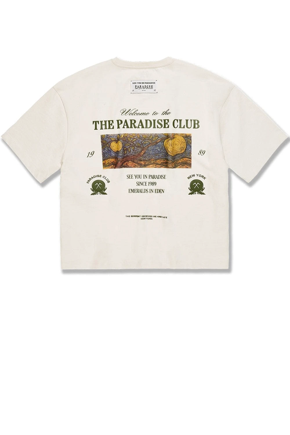 Emeralds In Eden Boxy T-Shirt - Image 9