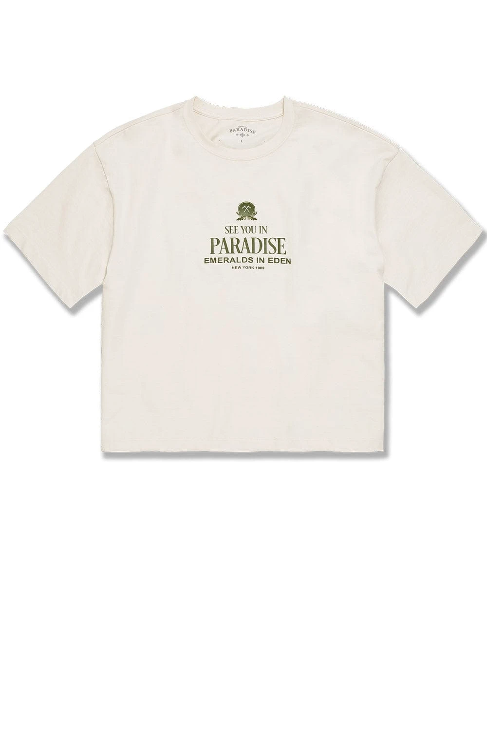 Emeralds In Eden Boxy T-Shirt - Image 2