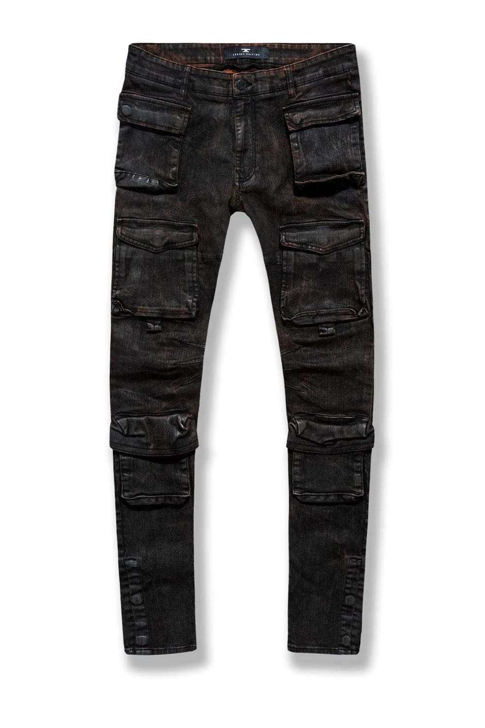 Sean - Carbon Cargo Denim (Black Copper Wash) - Image 6