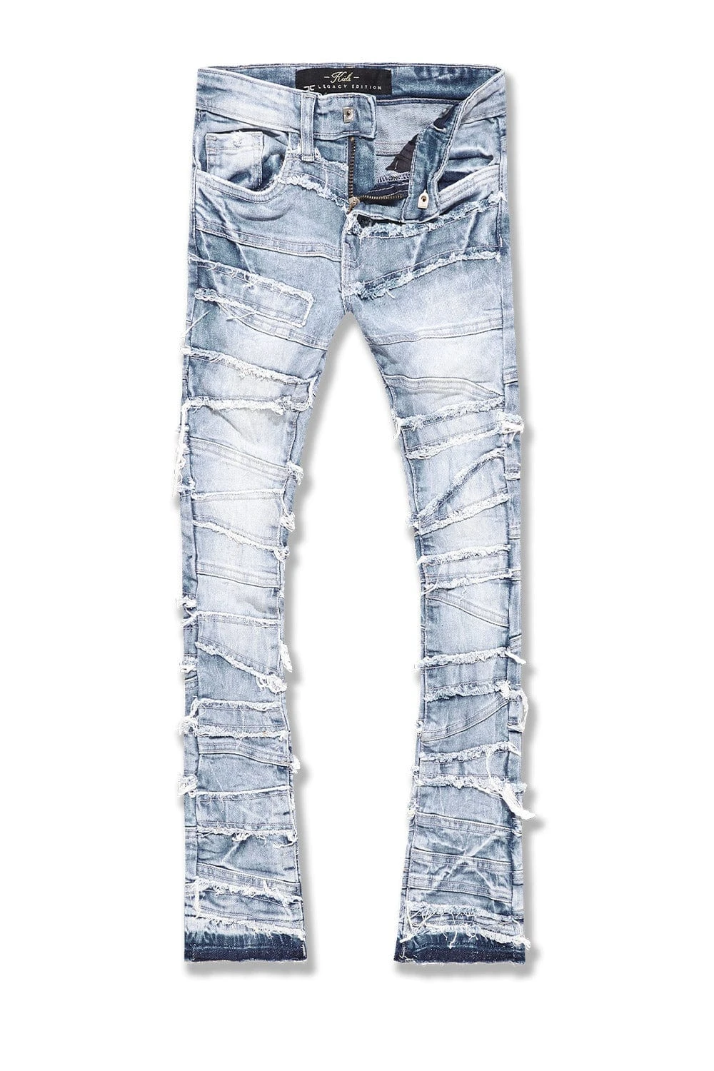 Kids Stacked Elm Street Denim (Ice Blue)