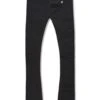 Kids Stacked Ripple Effect Denim (Jet Black)