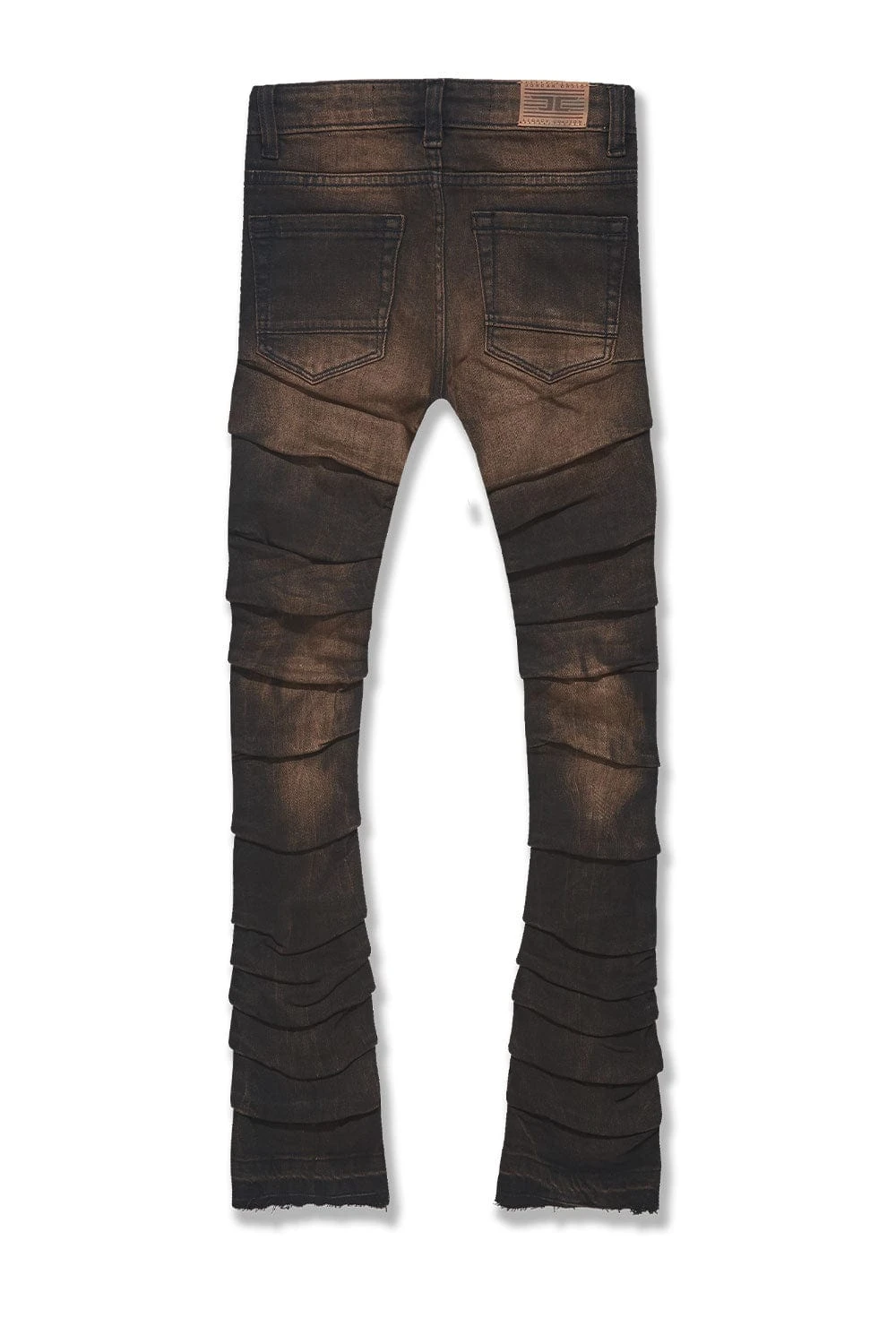 Kids Stacked Ripple Effect Denim (Copper Black) - Image 2