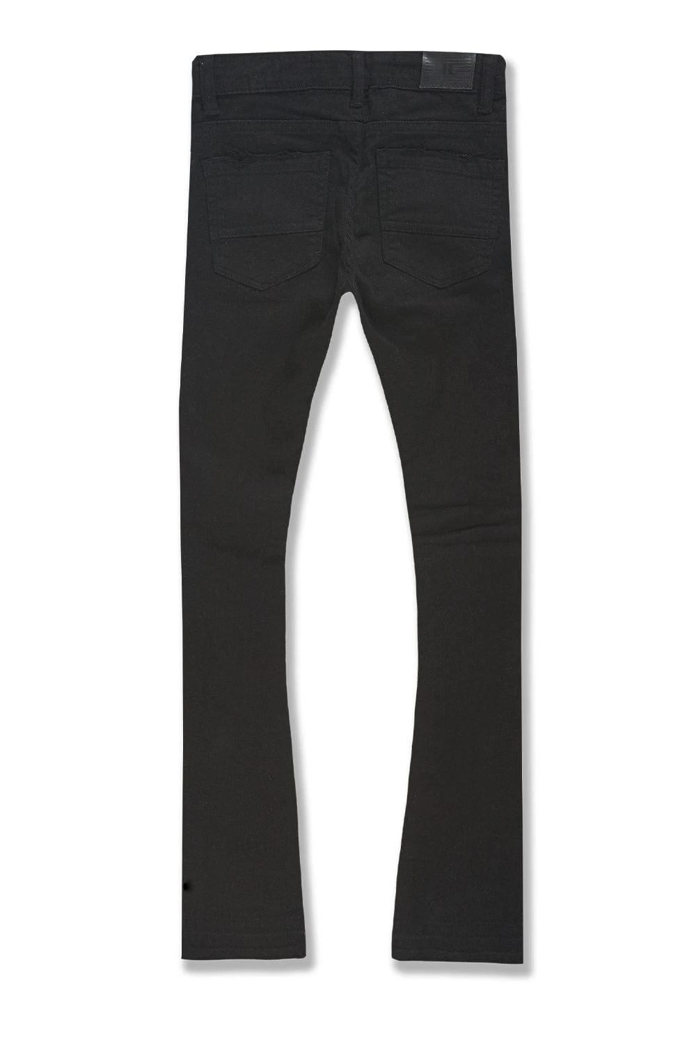 Kids Stacked Santorini Denim (Black) - Image 2