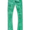 Kids Stacked Santorini Denim (Mint)