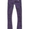 Kids Stacked Santorini Denim (Purple)