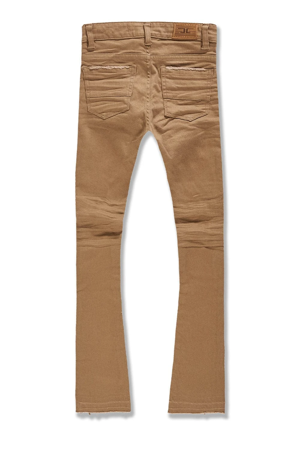 Kids Stacked Tribeca Twill Pants (Dark Earth) - Image 2