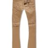 Kids Stacked Tribeca Twill Pants (Dark Earth)