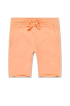 Kids Palma French Terry Shorts (Peach)
